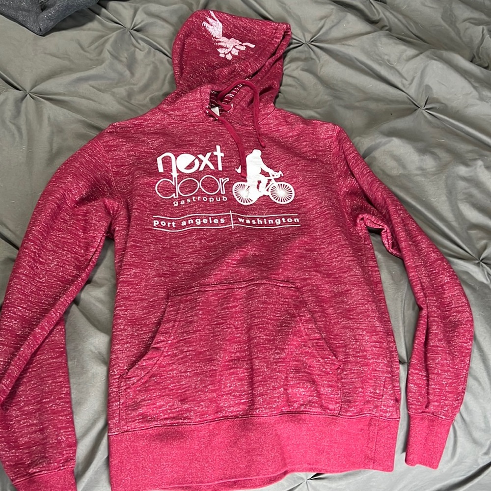 Hooded local pub sweatshirt